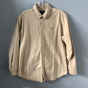 Polo Ralph Lauren Tan Oxford Shirt